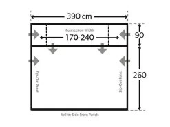 Kampa Dometic Opblaasbare Campervoortent Rally Air Pro Drive Away 390 -Camping Koopjes 10 2 kampa dometic opblaasbare campervoortent rally air pro drive away 390 mh2003