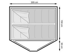 Camping Koopjes -Camping Koopjes 15 1 eurotrail koepeltent campsite festival polyester ette0796 0604