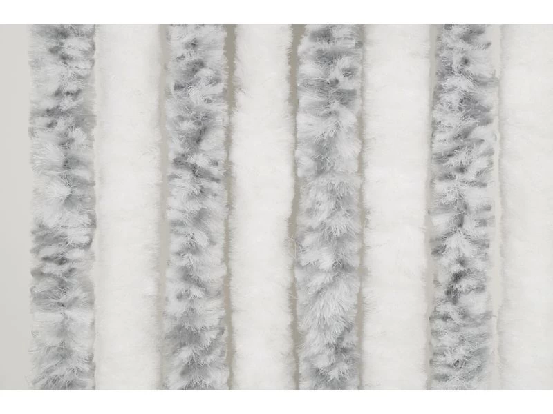 Arisol Vliegengordijn 'kattenstaart' Grijs-wit Melange 4 Arisol Vliegengordijn 'kattenstaart' Grijs-wit Melange - Afbeelding 2