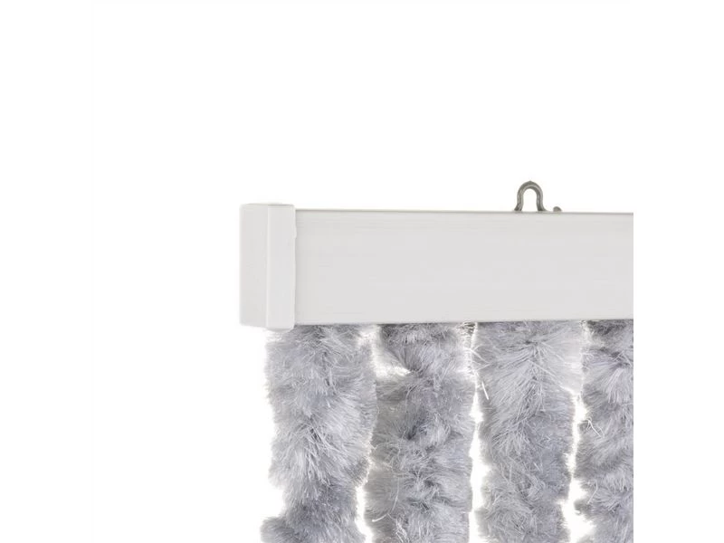 Travellife Chenille Vliegengordijn Duo Grijs/wit 56 X 185 Cm. 6 Travellife Chenille Vliegengordijn Duo Grijs/wit 56 X 185 Cm. - Afbeelding 4