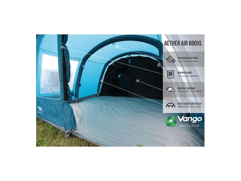 Vango Opblaasbare Tent Aether Air 600 Xl 7 Vango Opblaasbare Tent Aether Air 600 Xl - Afbeelding 5