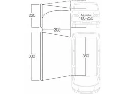 Vango Opblaasluifel Voor Caravan Airbeam Sky Canopy 3,5 Meter -Camping Koopjes 23 4 vango opblaasluifel voor caravan airbeam sky canopy 35 meter awqskycang3ja26