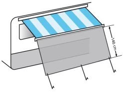 Eurotrail Sunblocker 400 X 140 Cm 9 Eurotrail Sunblocker 400 X 140 Cm -Camping Koopjes 25 3 eurotrail sunblocker 400 x 140 cm etct0025