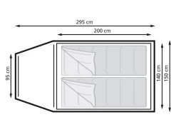 Camping Koopjes -Camping Koopjes 26 1 eurotrail koepeltent ontario 2 btc ette0851 1