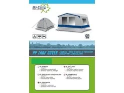 Bo Camp Pe Grond En Afdekzeil Grijs -Camping Koopjes 35 2 bo camp pe grond en afdekzeil grijs 42158502