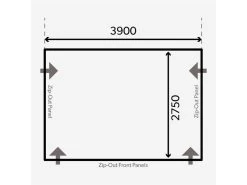 Kampa Dometic Opblaasbare Voortent Club Air All-season 390 L -Camping Koopjes 36 1 kampa dometic opblaasbare voortent club air all season 390 l 9120001108