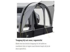 Kampa Opblaasbare Camper-bus Tent Sprint Air Drive Away -Camping Koopjes 40 3 kampa opblaasbare camper bus tent sprint air drive away voorzijde 9120001999