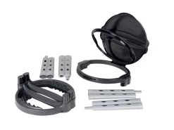 Vuilniszakhouder - Deluxe - Demontabel - Ø 43x74 Cm - Zwart -Camping Koopjes 50 2 vuilniszakhouder deluxe demontabel 43x74 cm zwart 6395726