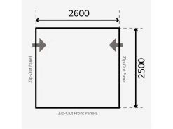 Kampa Dometic Opblaasbare Voortent Rally Air Pro 260 M -Camping Koopjes 56 1 kampa dometic opblaasbare voortent rally air pro 260 m 9120001128