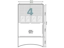 Eurotrail Opblaastent Kentucky BTC Air 9 Eurotrail Opblaastent Kentucky BTC Air -Camping Koopjes 57 3 eurotrail opblaastent kentucky btc air plattegrond ette1126 2701