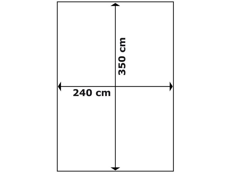 Bo-Camp Caravanluifel Travel M Grijs 4 Bo-Camp Caravanluifel Travel M Grijs - Afbeelding 2