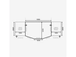 Kampa Dometic Opblaasbare Voortent Ace Air All Season 500 S -Camping Koopjes 70 3 kampa dometic opblaasbare voortent ace air all season 500 s plattegrond 9120001965