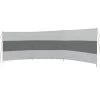 Bo-Camp Windscherm Popular 3-Vaks 5x1,4 Meter -Camping Koopjes bo camp windscherm polyester populair 4367647